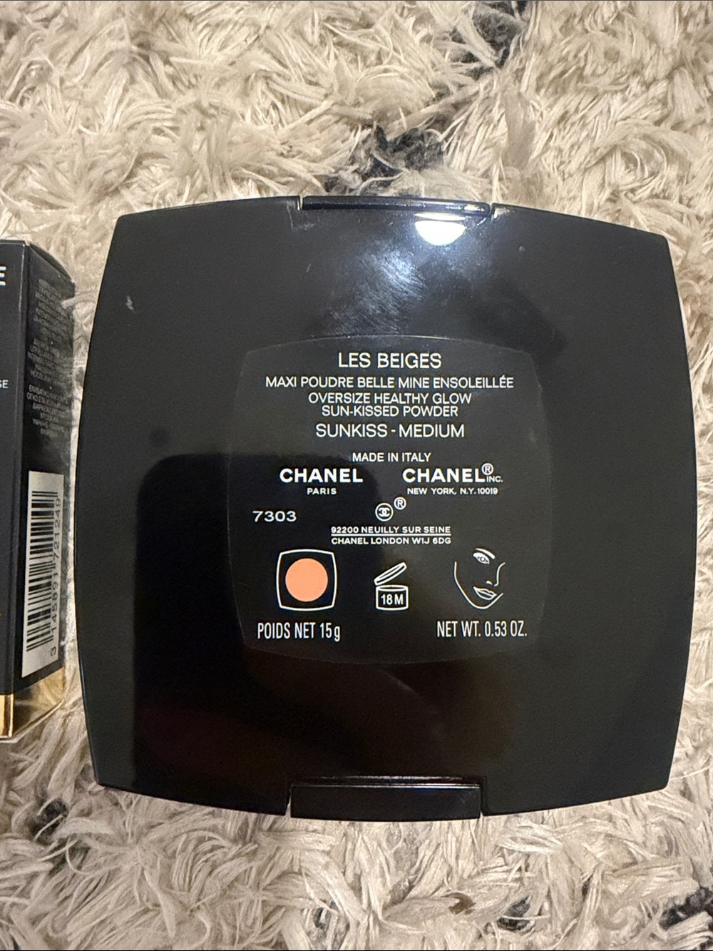 CHANEL Bronzing Powder Compact — Warm Brown Glow and two lipstics - Picture 3 of 7